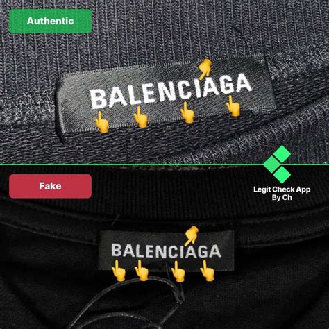 fake balenciaga mens clothing|balenciaga legit tag.